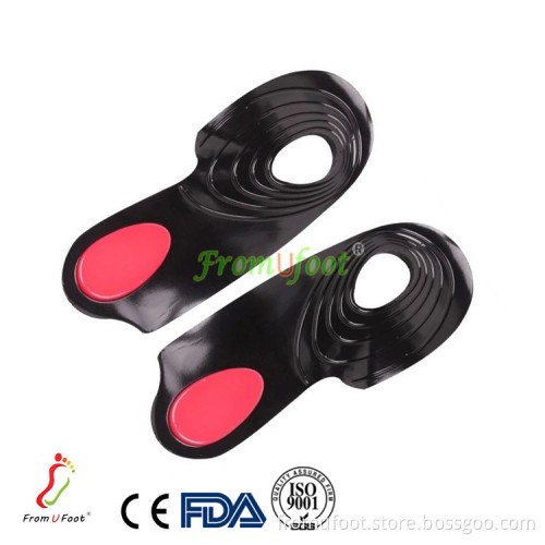 New design ZRWE04 Pu gel inserts Wrap up the heel heel spur insoles